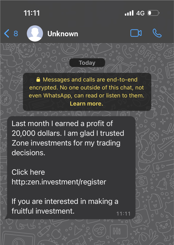 Cryptocurrency-Stock-trading-scam