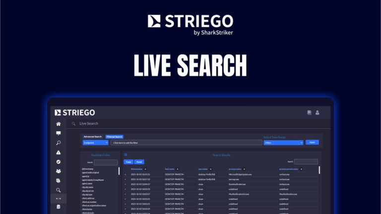 Live Search by STRIEGO