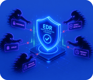 EDRs are no longer effective against ransomware gangs.