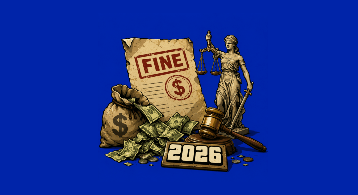 Top 10 highest fines paid for non-compliance in this year
