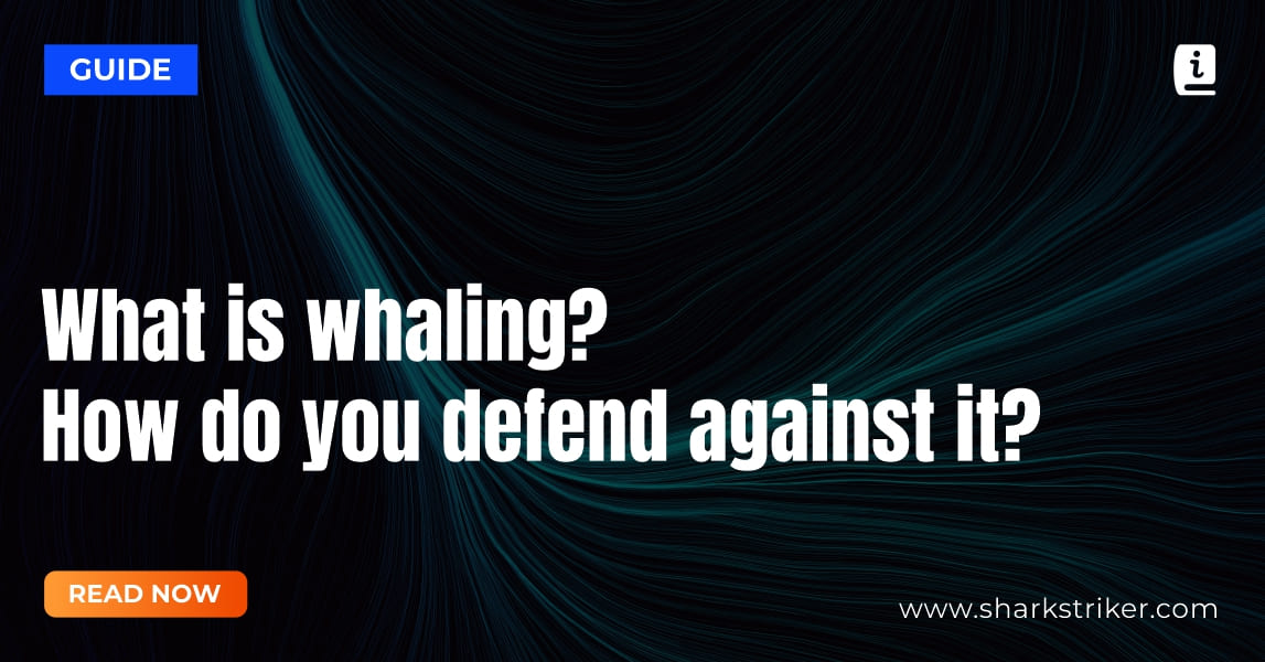 What Is Whaling Attacks? How To Prevent Them | SharkStriker